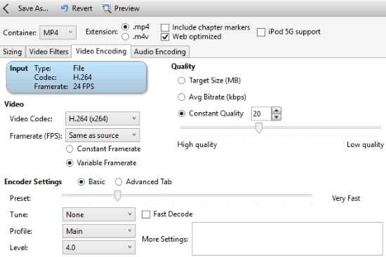 video compressor software for windows- vidcoder