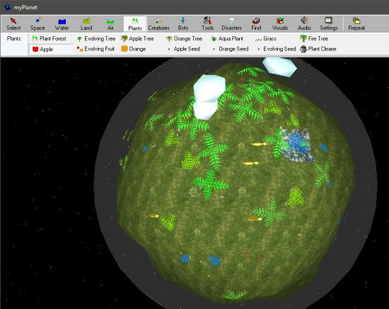 Free Artificial Planet Creator For Windows, Create Virtual Animated Planet-min