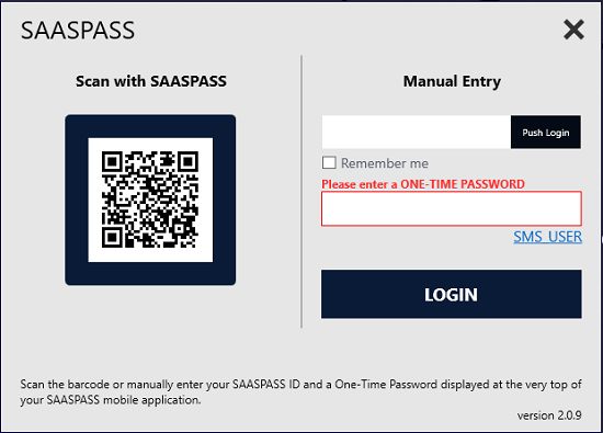 SAASPAAS PC ENTER ID