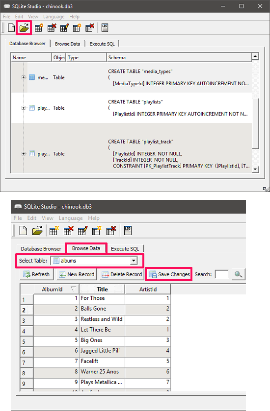 SQLite studio sqlite editor software