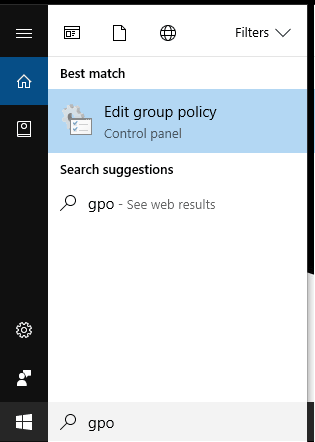 open group policy