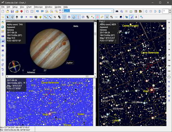 Sky Chart Maker Software