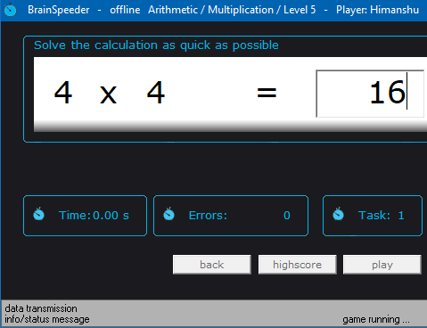 brainspeeder- free brain training software