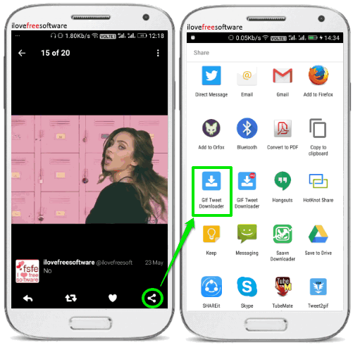 gif tweet downloader android