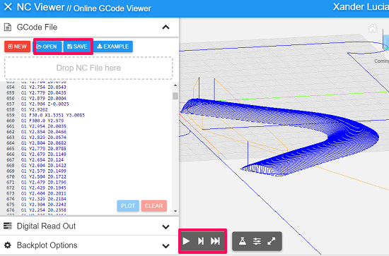 nc viewer online gcode viewer