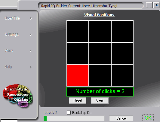 visual positions rapid iq builder