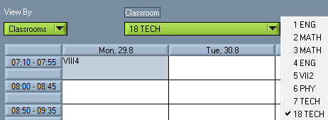 wise timetable- generate timetable