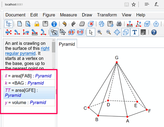 Geometria notepad