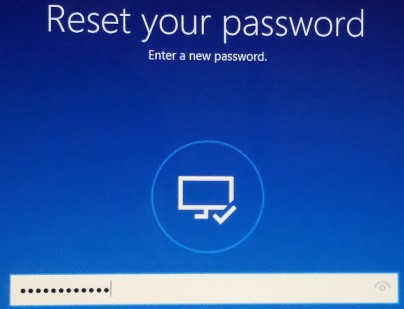 reset your password