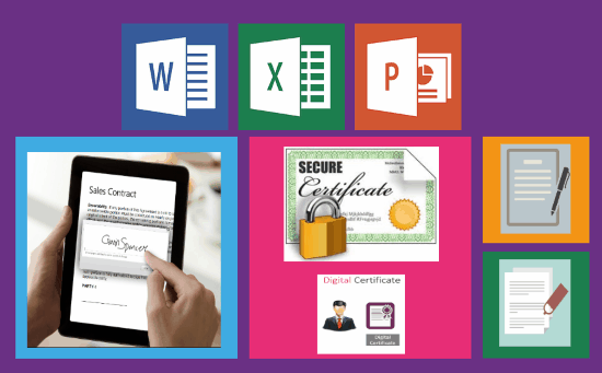 Add Change and Remove Signatures in Word Excel PowerPoint