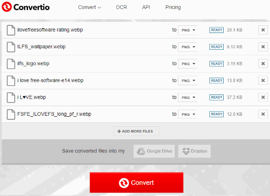 Convertio free webp to png
