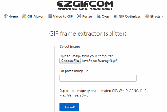 ezgif gif splitter