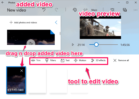 video editor