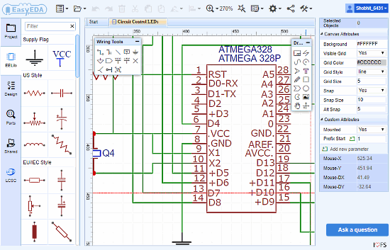 simulate circuit