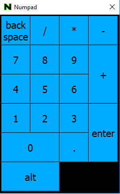 Numpad Emulator