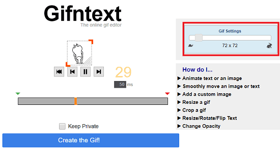 GIFntext