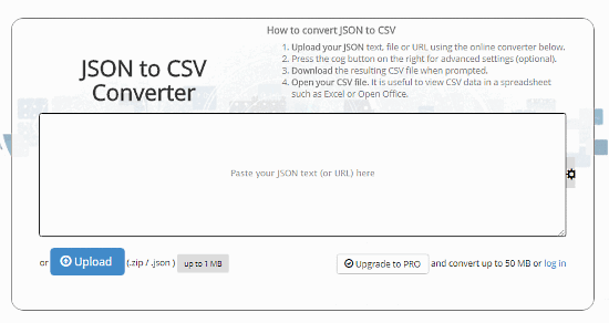 Json-CSV: geojson to csv