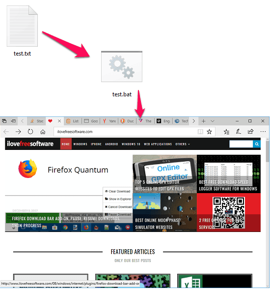 open multiple urls in multiple tabs of microsoft edge