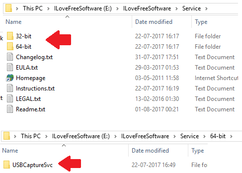 USB Capture as service