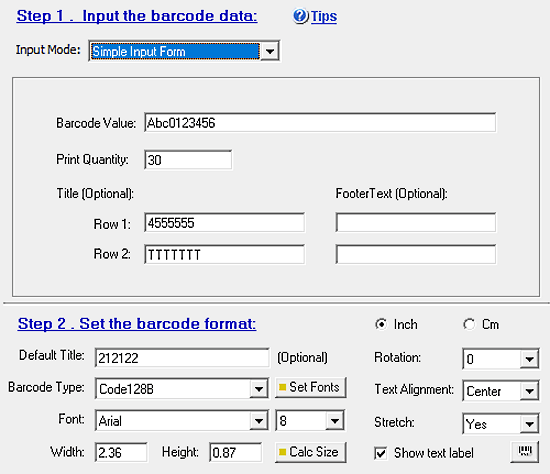 Free Barcode Generator: batch barcode generator