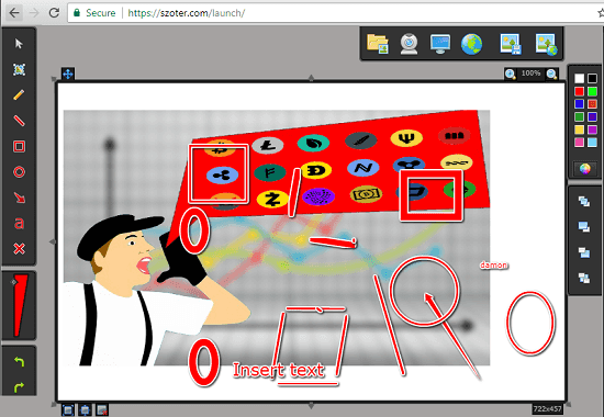 Szoter online image annotation made easy