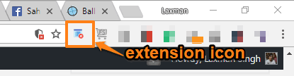 extension icon