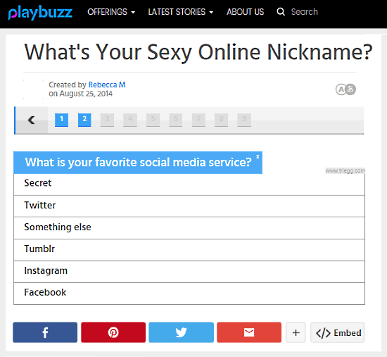 username generator based on personality