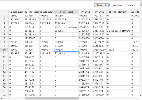 CSV Viewer Online