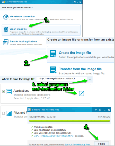 EaseUS Todo PC Trans Software