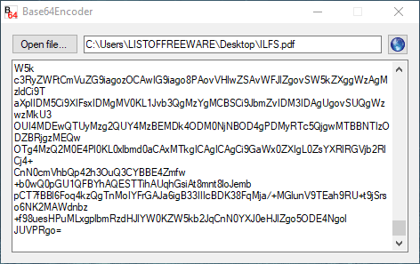 PDF To Base64 Converter Software For Windows