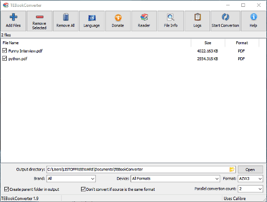 pdf to azw3 converter software