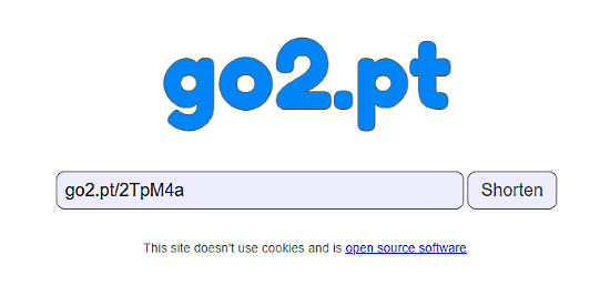 open source url shortener