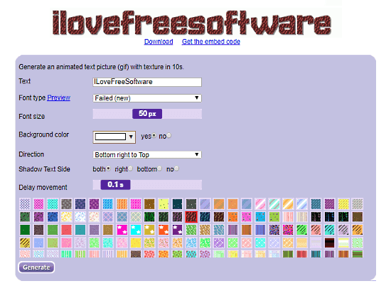 animated text generator free