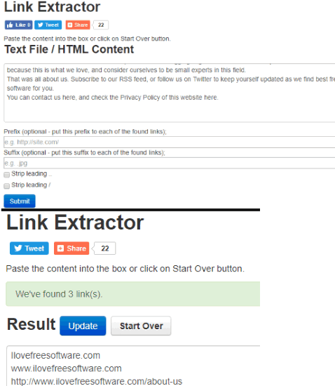 Link Extractor