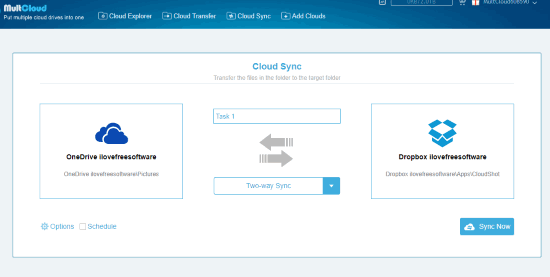 start sync process