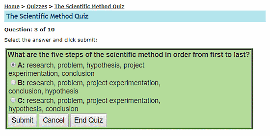 online science quiz for kids