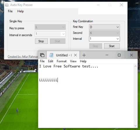 Auto Key Presser software