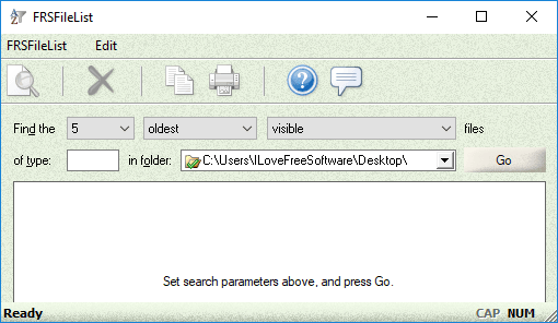 FRSFileList interface