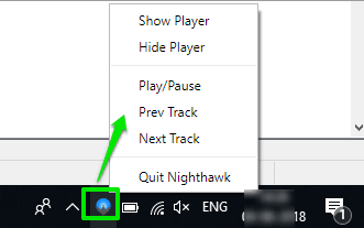 right click options