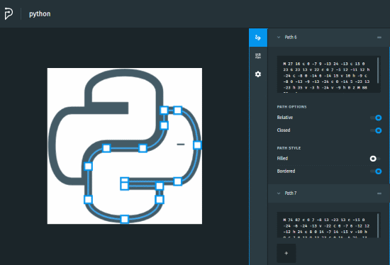 SVG Path Editor