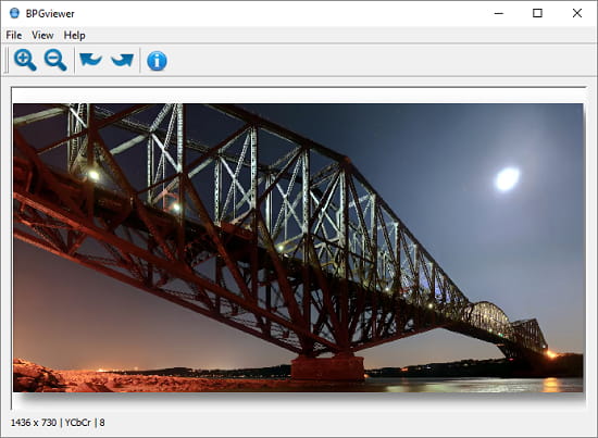 open source BPG viewer software for Windows