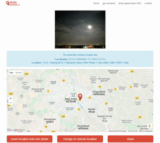 online photo location finder