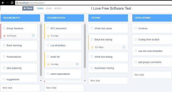 Free Self Hosted Personal Kanban Board to Manage your Projects