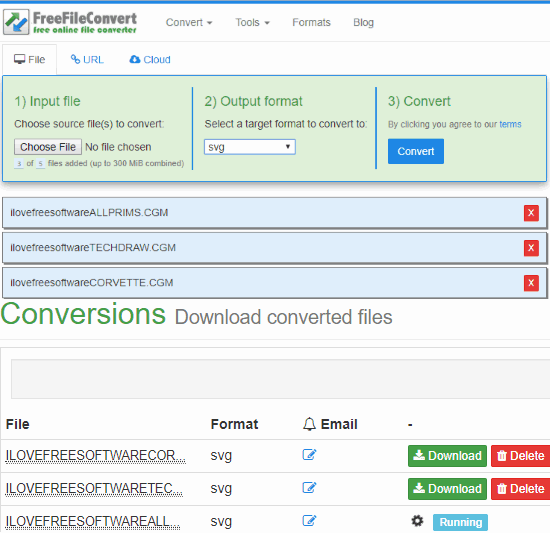 FreeFileConvert website