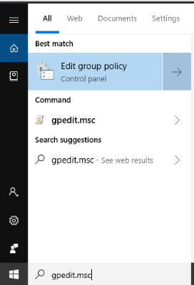 open group policy