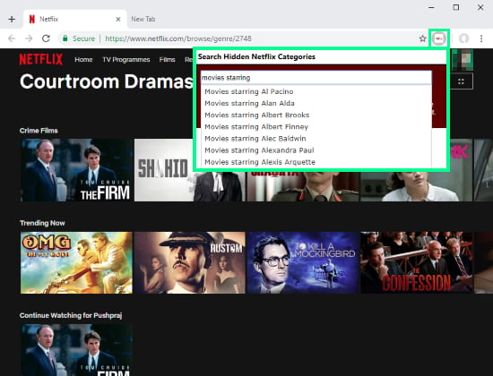 access Netflix hidden genres