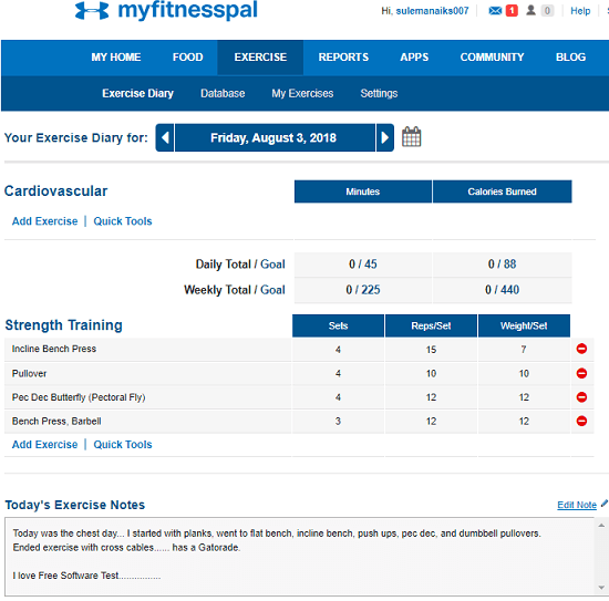 MyFitnessPal