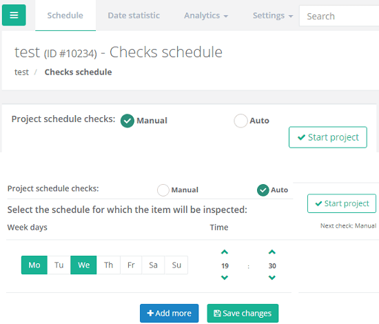 Spyserp schedule