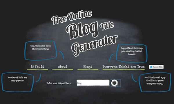 blog title generator