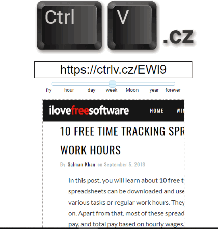 CtrlV.cz website